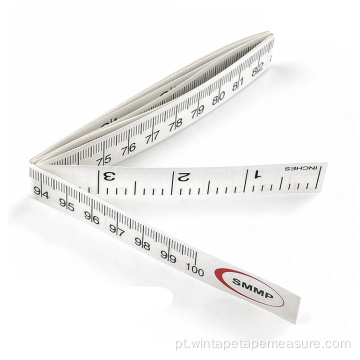 40Inch Your Logo Printed Water Proof Medical Synthetic Tape Measure 1m Paper